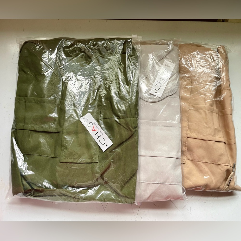 NWT 3-pack of Peach’d Cargo Pants L